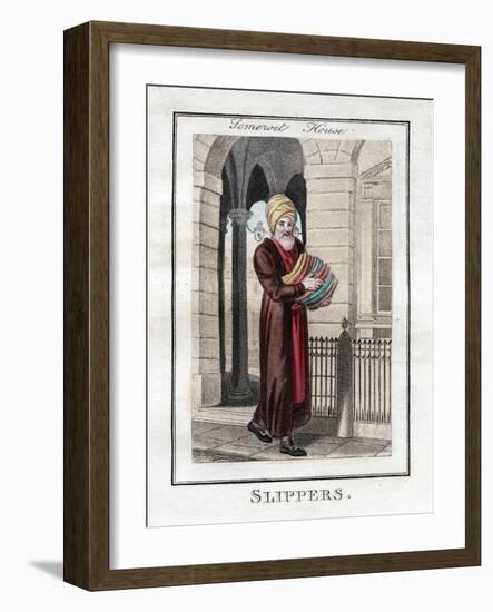 Slippers, Somerset House, London, 1805-null-Framed Giclee Print