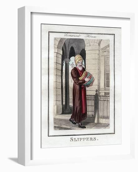 Slippers, Somerset House, London, 1805-null-Framed Giclee Print