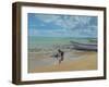 Slippery Sand, 2018 (oil on linen)-Colin Bootman-Framed Giclee Print