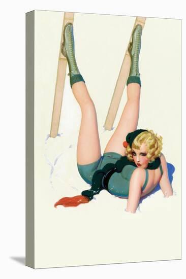 Slipping Beauty!-Enoch Bolles-Stretched Canvas