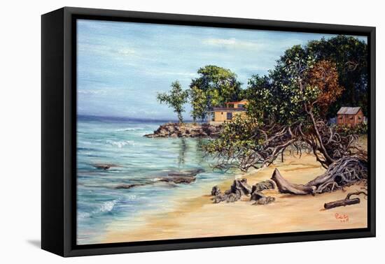 Slipping Sand, 1999-Victor Collector-Framed Stretched Canvas
