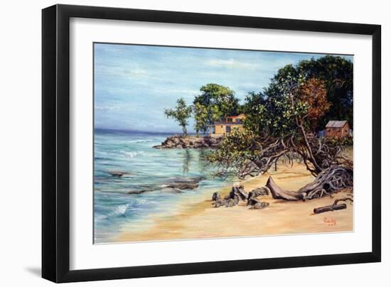 Slipping Sand, 1999-Victor Collector-Framed Giclee Print