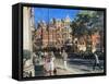 Sloane Square (Oil on Canvas)-Richard Foster-Framed Stretched Canvas