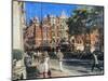 Sloane Square (Oil on Canvas)-Richard Foster-Mounted Giclee Print