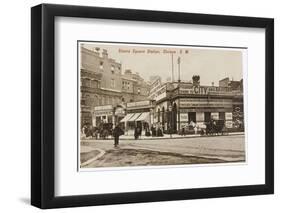 Sloane Square Station-null-Framed Photographic Print