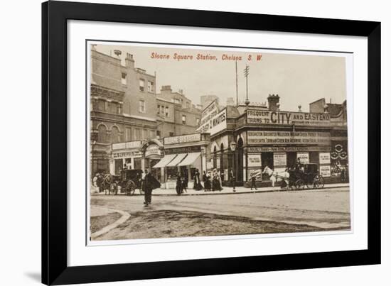 Sloane Square Station-null-Framed Photographic Print