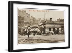 Sloane Square Station-null-Framed Photographic Print