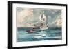 Sloop, Nassau, 1899 (W/C and Graphite on Paper)-Winslow Homer-Framed Giclee Print