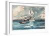 Sloop, Nassau, 1899 (W/C and Graphite on Paper)-Winslow Homer-Framed Giclee Print