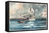 Sloop, Nassau, 1899 (W/C and Graphite on Paper)-Winslow Homer-Framed Stretched Canvas