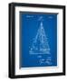 Sloop Sailboat Patent-Cole Borders-Framed Art Print