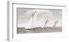 Sloops racing, 1926-null-Framed Giclee Print