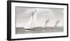 Sloops racing, 1926-null-Framed Giclee Print