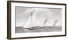 Sloops racing, 1926-null-Framed Giclee Print