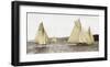 Sloops racing, 1926-null-Framed Giclee Print