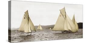 Sloops racing, 1926-null-Stretched Canvas