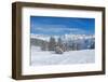 Slope on the Skiing Resort Flumserberg. Switzerland-swisshippo-Framed Photographic Print