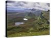 Slopes of the Quiraing, Northeast Coast of Trotternish Peninsula, Isle of Skye, Scotland-Patrick Dieudonne-Stretched Canvas