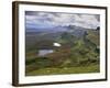 Slopes of the Quiraing, Northeast Coast of Trotternish Peninsula, Isle of Skye, Scotland-Patrick Dieudonne-Framed Photographic Print