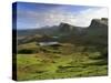 Slopes of the Quiraing, Northeast Coast of Trotternish Peninsula, Isle of Skye, Scotland-Patrick Dieudonne-Stretched Canvas