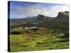 Slopes of the Quiraing, Northeast Coast of Trotternish Peninsula, Isle of Skye, Scotland-Patrick Dieudonne-Stretched Canvas