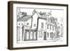 Sloping Buildings Cambridge, 2003-Vincent Alexander Booth-Framed Giclee Print