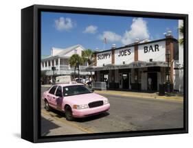 Sloppy Joe's Bar, Famous Because Ernest Hemingway Drank There, Duval Street, Florida-R H Productions-Framed Stretched Canvas