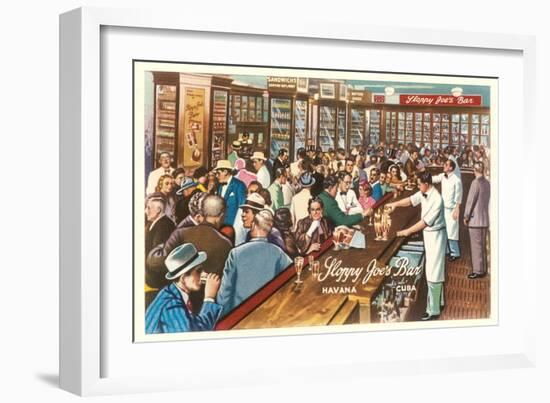 Sloppy Joe's Bar, Havana, Cuba-null-Framed Art Print