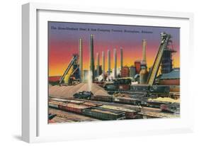 Sloss-Sheffield Steel Mill, Birmingham, Alabama-null-Framed Art Print