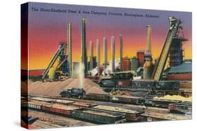 Sloss-Sheffield Steel Mill, Birmingham, Alabama-null-Stretched Canvas