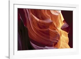 Slot Canyon, Antelope Canyon, Arizona, USA-Charles Gurche-Framed Photographic Print