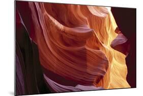 Slot Canyon, Antelope Canyon, Arizona, USA-Charles Gurche-Mounted Photographic Print