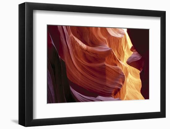 Slot Canyon, Antelope Canyon, Arizona, USA-Charles Gurche-Framed Photographic Print