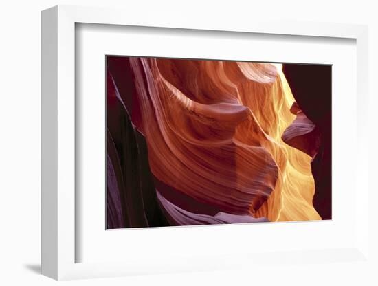 Slot Canyon, Antelope Canyon, Arizona, USA-Charles Gurche-Framed Photographic Print