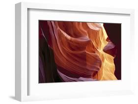 Slot Canyon, Antelope Canyon, Arizona, USA-Charles Gurche-Framed Photographic Print