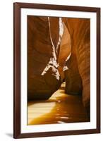 Slot Canyon at Lake Powell NRA, Utah-Zandria Muench Beraldo-Framed Premium Photographic Print