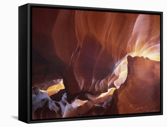 Slot Canyon Near Page, Antelope Canyon, Arizona, USA-Gavin Hellier-Framed Stretched Canvas