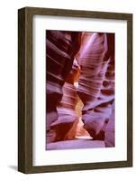 Slot Canyon Single, 2016-null-Framed Photographic Print