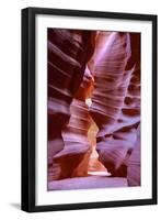 Slot Canyon Single, 2016-null-Framed Premium Photographic Print