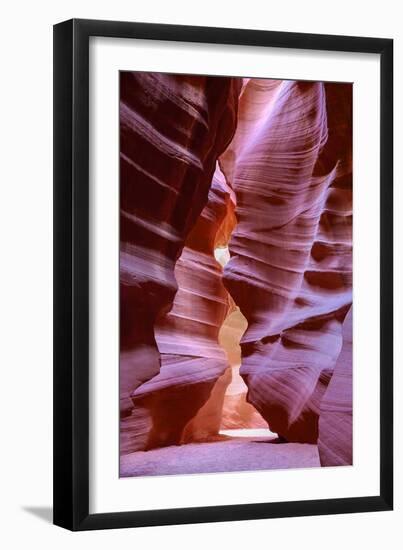 Slot Canyon Single, 2016-null-Framed Premium Photographic Print