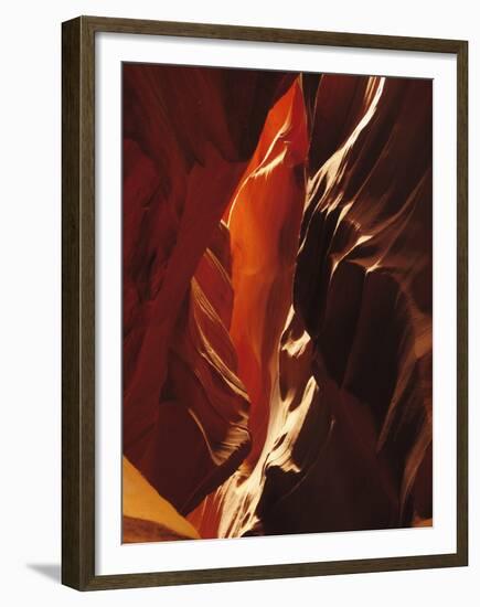 Slot Canyon, Upper Antelope Canyon, Arizona, USA-Michel Hersen-Framed Premium Photographic Print