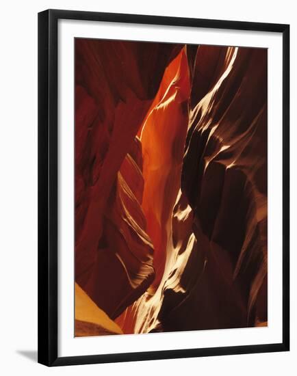 Slot Canyon, Upper Antelope Canyon, Arizona, USA-Michel Hersen-Framed Premium Photographic Print