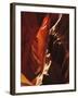 Slot Canyon, Upper Antelope Canyon, Arizona, USA-Michel Hersen-Framed Premium Photographic Print