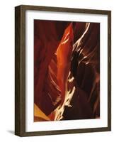 Slot Canyon, Upper Antelope Canyon, Arizona, USA-Michel Hersen-Framed Photographic Print