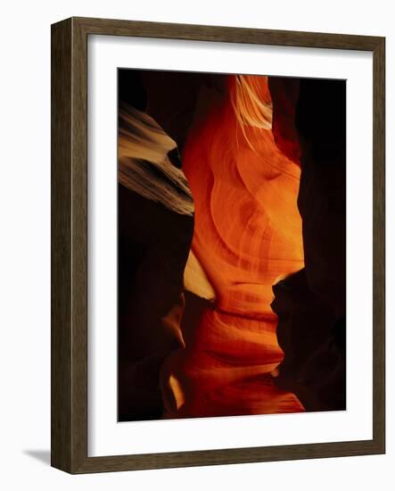 Slot Canyon, Upper Antelope Canyon, Arizona, USA-Michel Hersen-Framed Photographic Print