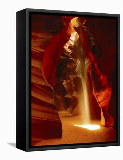 Slot Canyon, Upper Antelope Canyon, Page, Arizona, USA-Michel Hersen-Framed Stretched Canvas