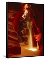 Slot Canyon, Upper Antelope Canyon, Page, Arizona, USA-Michel Hersen-Framed Stretched Canvas