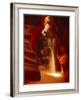 Slot Canyon, Upper Antelope Canyon, Page, Arizona, USA-Michel Hersen-Framed Photographic Print