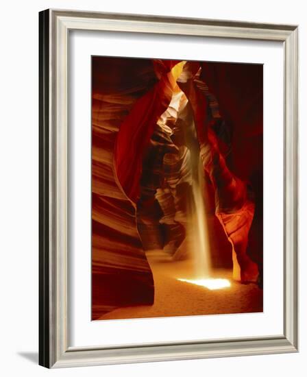 Slot Canyon, Upper Antelope Canyon, Page, Arizona, USA-Michel Hersen-Framed Photographic Print