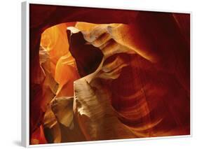 Slot Canyon, Upper Antelope Canyon, Page, Arizona, USA-Michel Hersen-Framed Photographic Print